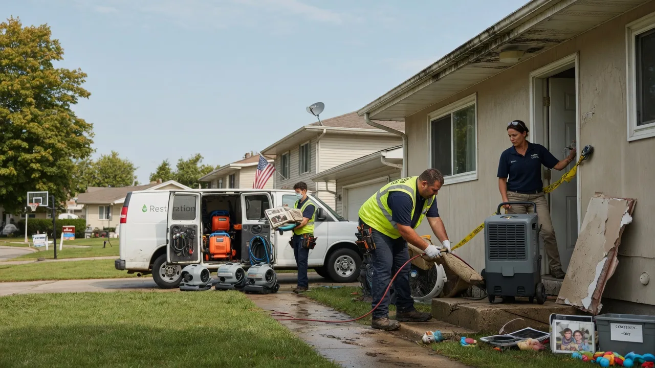 Water Damage Restoration in Sheakleyville, PA near me